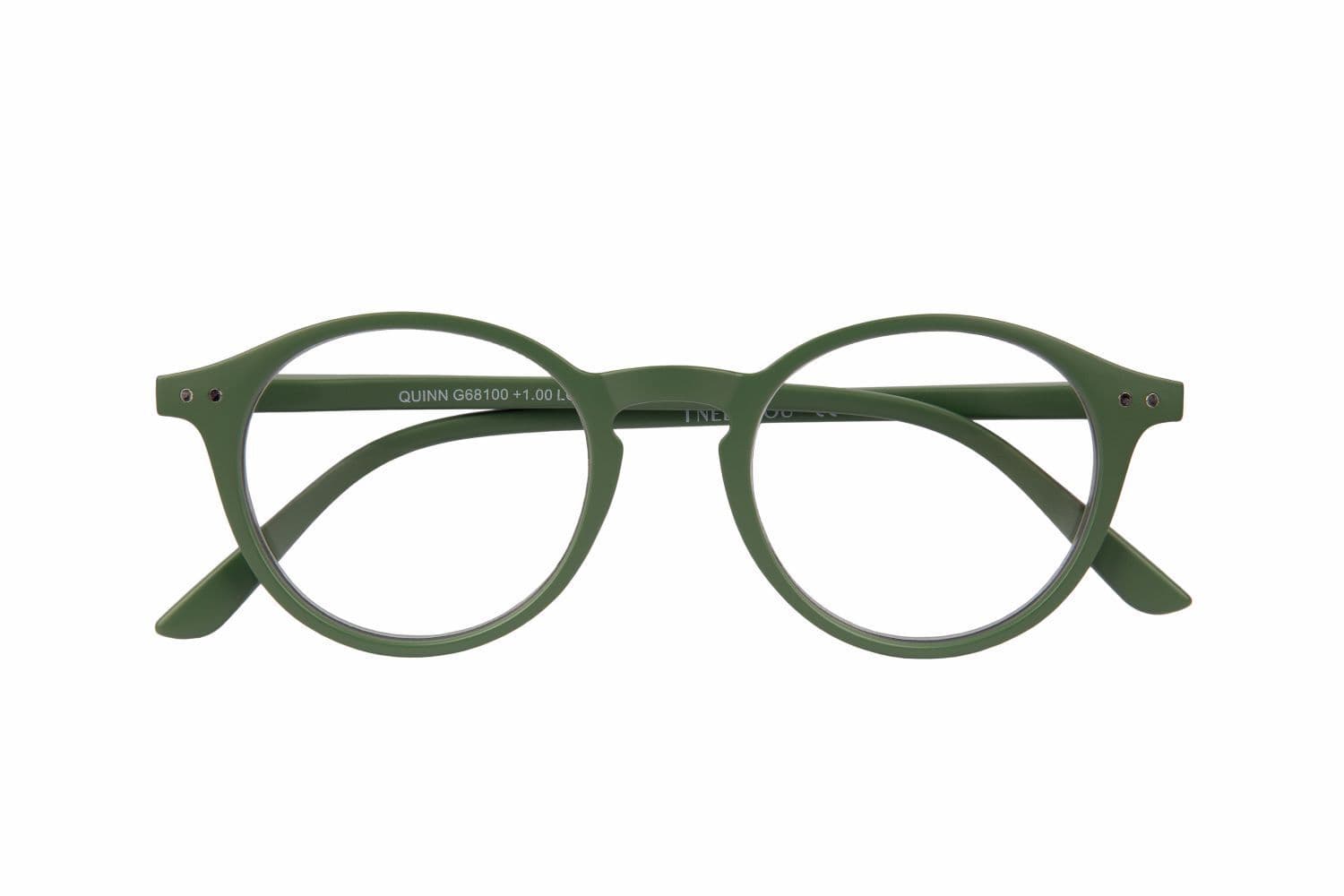 Lesebrille QUINN, grün, +3.50 dpt