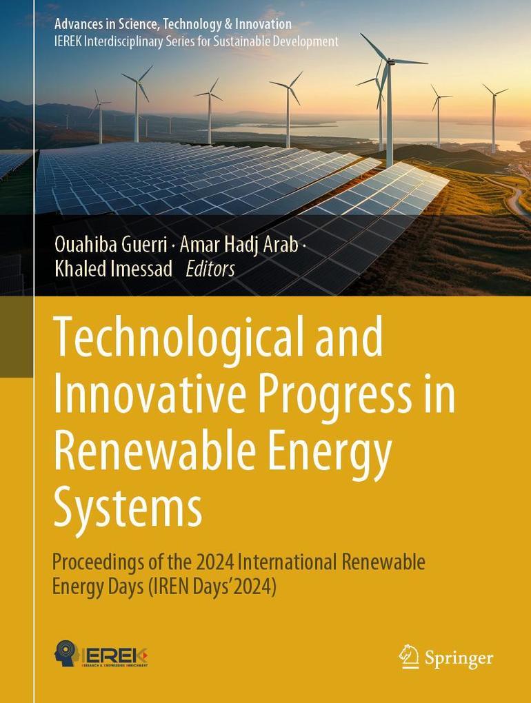 Technological and Innovative Progress in Renewable Energy Systems