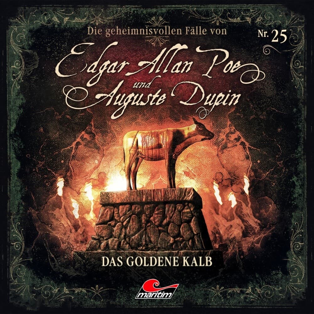 Die geheimnisvollen Fälle von Edgar Allan Poe und Auguste Dupin - Das goldene Kalb, 1 Audio-CD