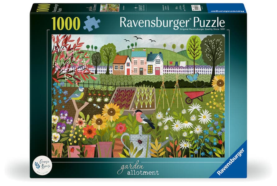 Ravensburger Puzzle 12001178 - Garden Allotment - 1000 Teile Puzzle für Erwachsene und Kinder ab 14 Jahren