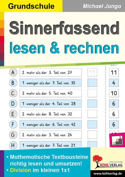 Sinnerfassend lesen und rechnen / Division