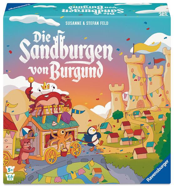 Ravensburger 24687 Die Sandburgen von Burgund - Kinderspiel ab 5 Jahren für 2-4 Personen