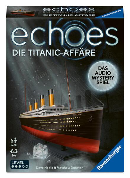 Ravensburger 24698 echoes Die Titanic-Affäre - Audio Mystery Spiel ab 14 Jahren, Erlebnis-Spiel