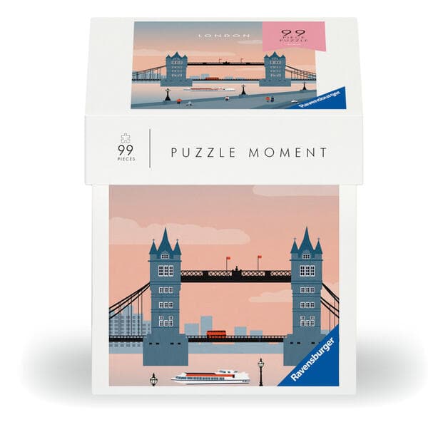 Ravensburger Puzzle 12001375 - London - 99 Teile Puzzle Moment für Erwachsene und Kinder ab 14 Jahren