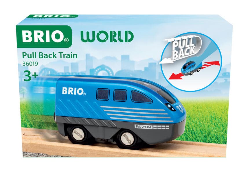 BRIO World - Lok mit Rückziehmotor