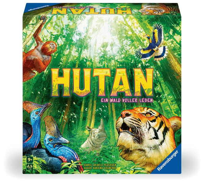 Ravensburger 24747 HUTAN - Taktikspiel für die ganze Familie, für 1-4 Personen ab 8 Jahren