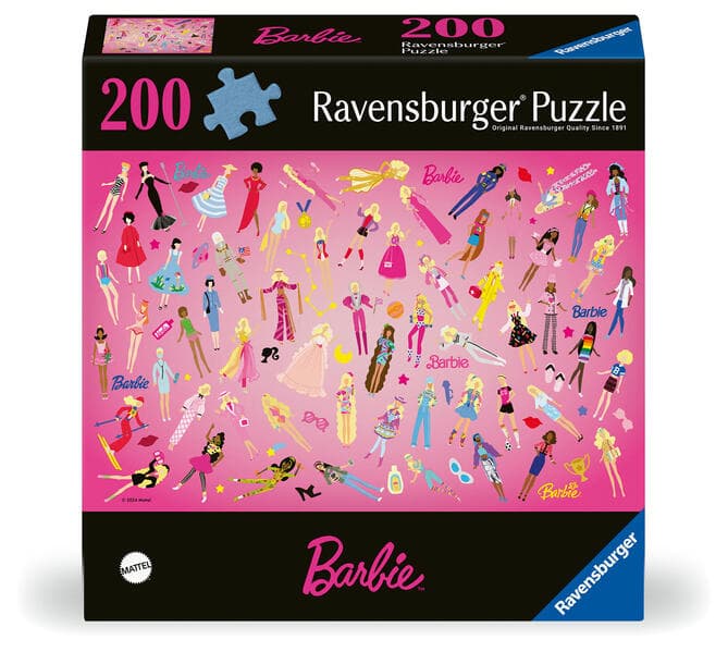 Adult puzzle 200 Teile - Barbie - Inspiring Girls Since 1959