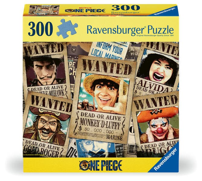 Adult puzzle 300 Teile - One Piece - Wanted!