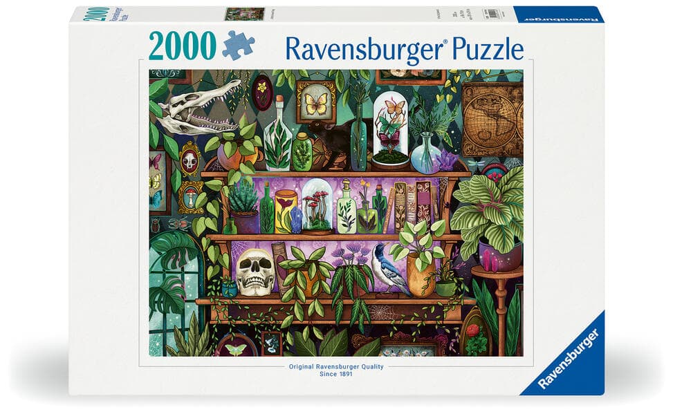 Ravensburger Puzzle 12001416- A Witch's Favorite Things - 2000 Teile Puzzle für Erwachsene und Kinder ab 14 Jahren