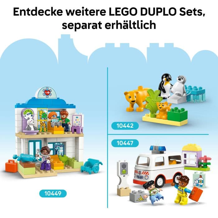 LEGO® DUPLO 10446 Wildtier-Familien 3-in-1-Set