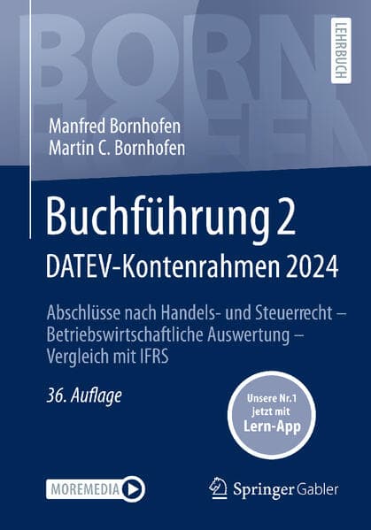 Buchführung 2 DATEV-Kontenrahmen 2024