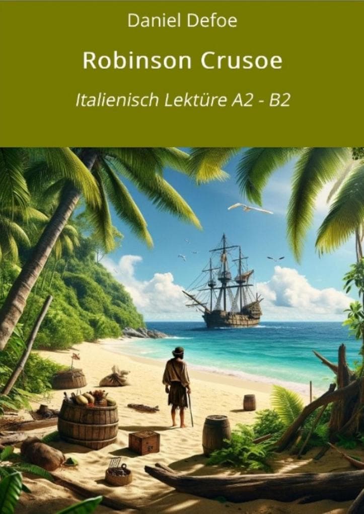 Robinson Crusoe: Italienisch Lektüre A2 - B2