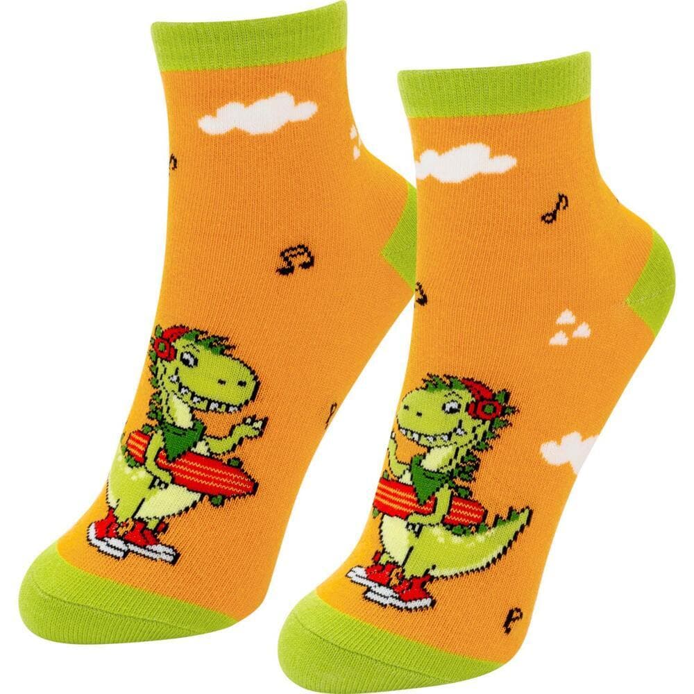 Zaubersocken Motiv "Dino"