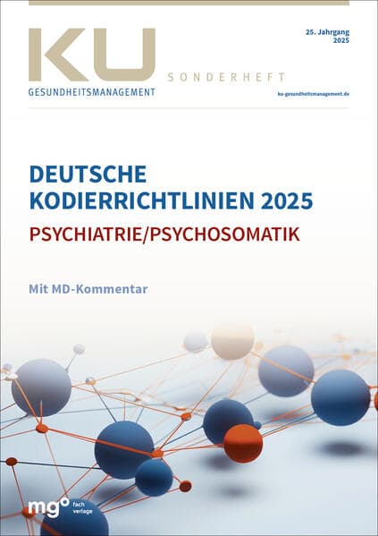 Deutsche Kodierrichtlinien für die Psychiatrie/Psychosomatik 2025 mit MD-Kommentar