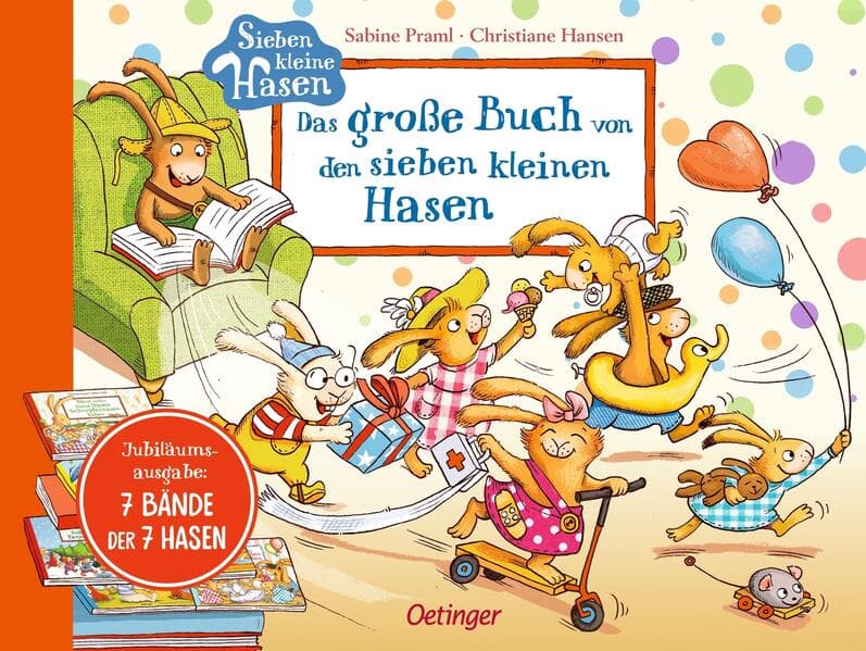 3.	Sabine Praml: Das große Buch von den sieben kleinen Hasen