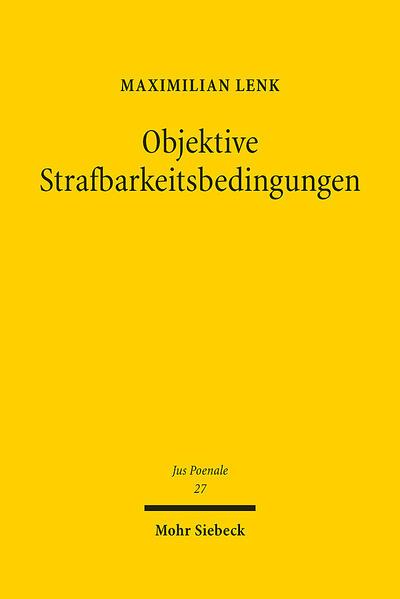 Objektive Strafbarkeitsbedingungen