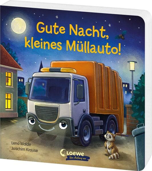 Gute Nacht, kleines Müllauto!