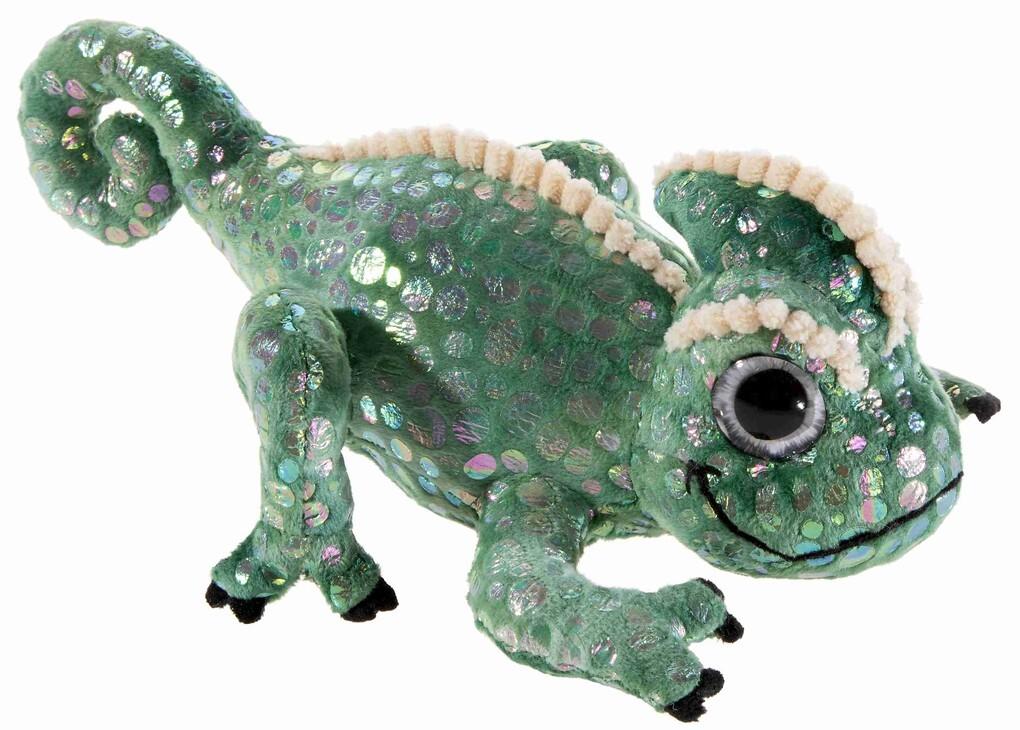 Heunec 621664 - Chameleon Caspar, Schule der magischen Tiere, Plüschtier, 22 cm