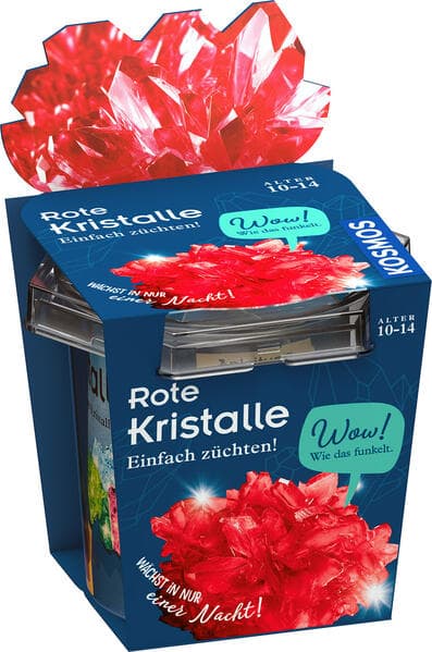 Rote Kristalle