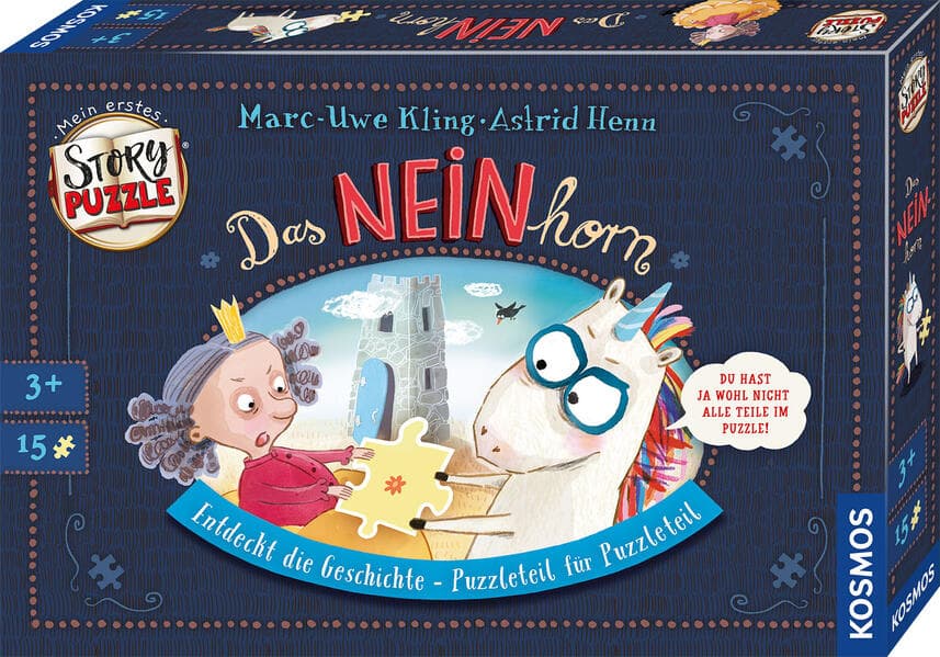 Mein erstes Story-Puzzle: Das NEINhorn - 15 Teile