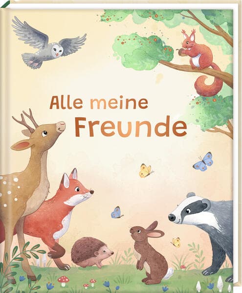 Freundebuch - Alle meine Freunde. Waldtiere