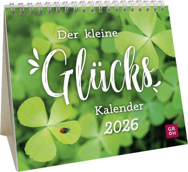 Mini-Kalender 2026: Der kleine Glückskalender