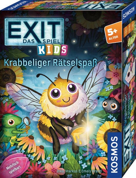 EXIT® - Das Spiel - Kids: Krabbeliger Rätselspaß