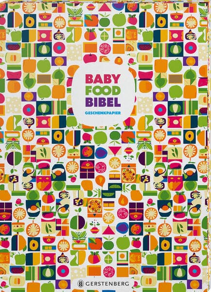 Geschenkpapier-Heft Baby Food Bibel