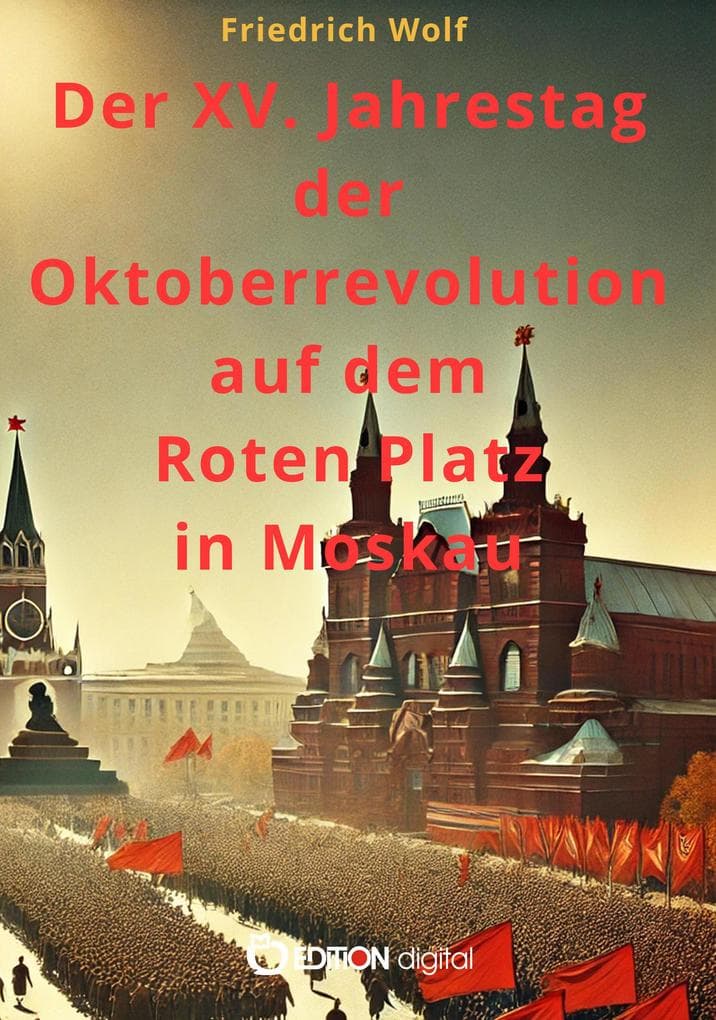 Der XV. Jahrestag der Oktoberrevolution auf dem Roten Platz in Moskau