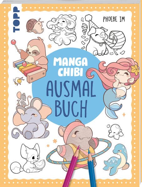 Manga Chibi Ausmalbuch