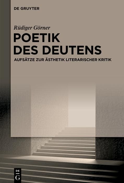 Poetik des Deutens