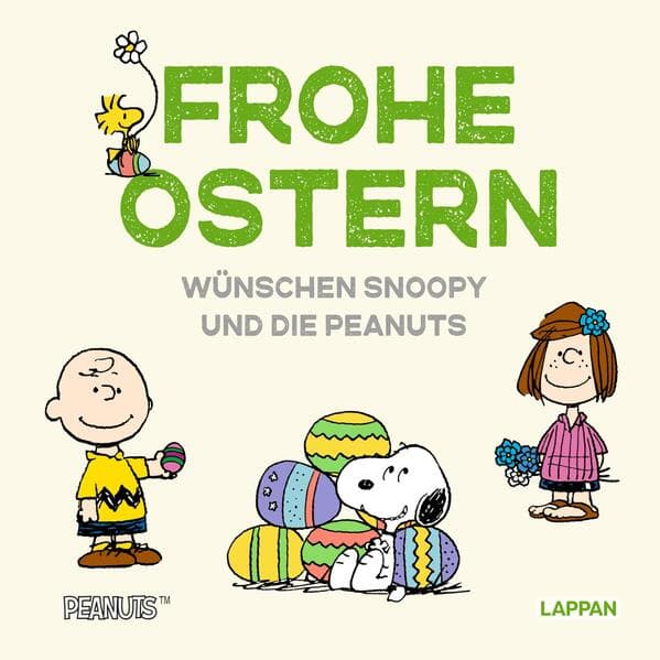 Peanuts Geschenkbuch: Frohe Ostern wünschen Snoopy und die Peanuts!