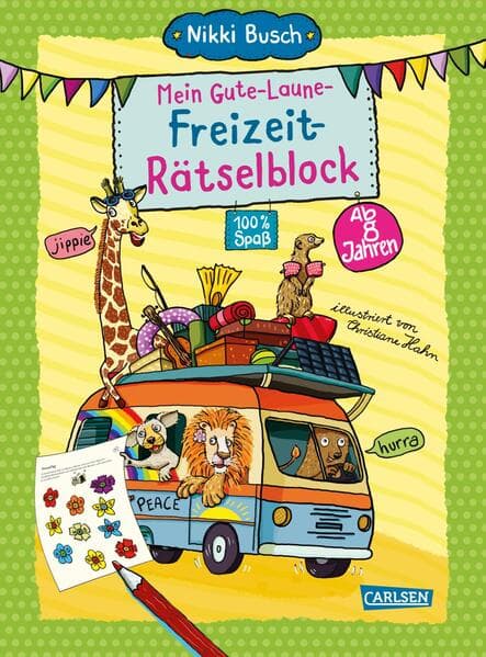 Rätselspaß Grundschule: Mein Gute-Laune-Freizeit-Rätselblock