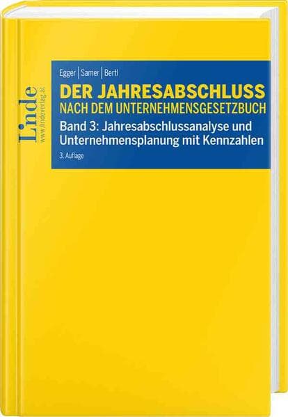 Der Jahresabschluss nach dem Unternehmensgesetzbuch, Band 3