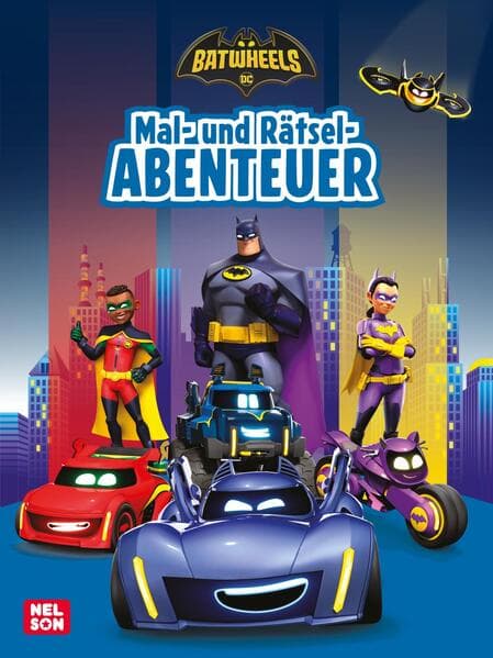 DC Batwheels: Mal- und Rätselabenteuer