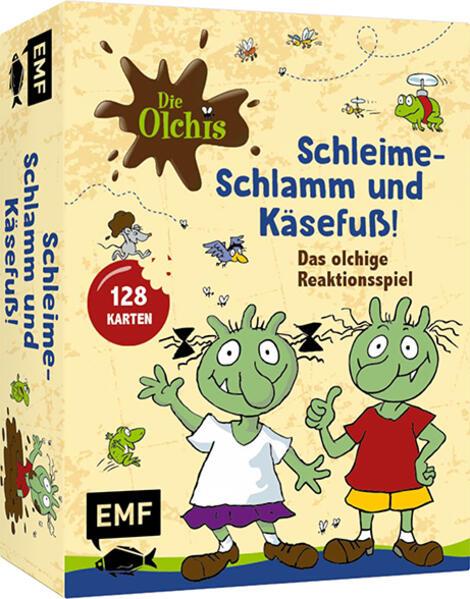 Kartenspiel: Die Olchis. Schleime-Schlamm und Käsefuß!