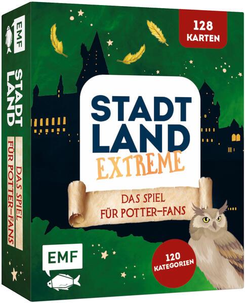 Kartenspiel: Stadt, Land, Extreme - Das inoffizielle Spiel für Harry Potter-Fans mit 128 Karten