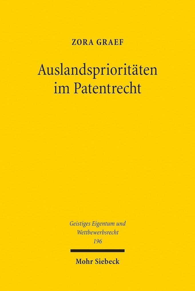 Auslandsprioritäten im Patentrecht