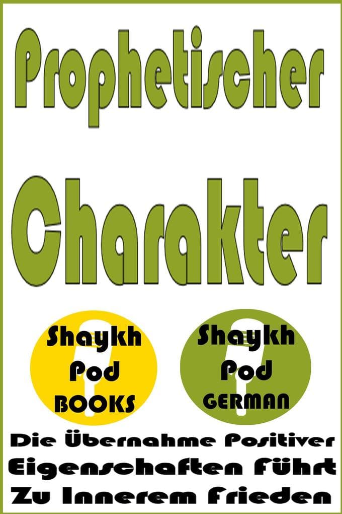 Prophetischer Charakter