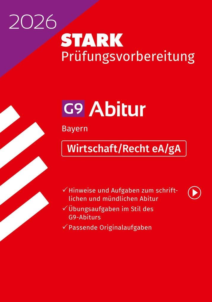 STARK Wirtschaft/Recht gA/eA - Abitur 2026 Bayern - Prüfungsvorbereitung