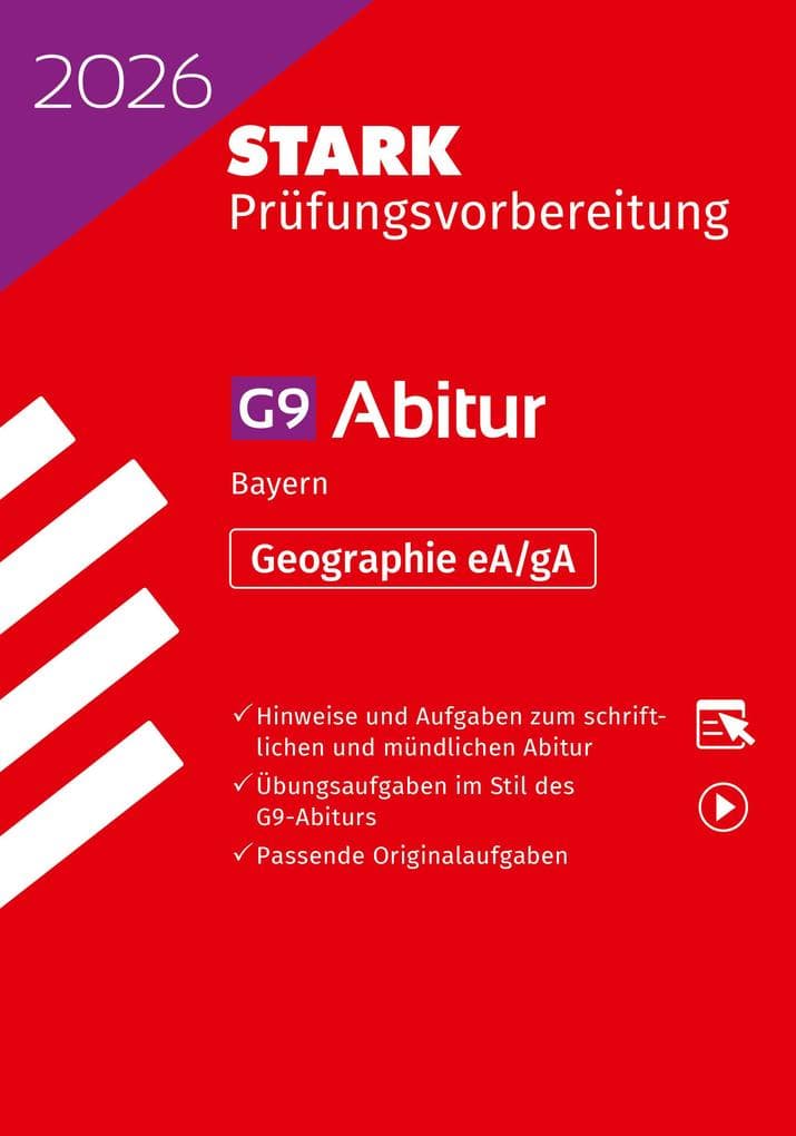 STARK Geographie gA/eA - Abitur 2026 Bayern - Prüfungsvorbereitung