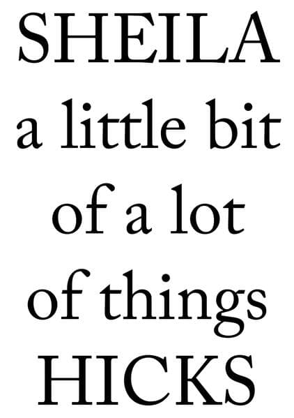 Sheila Hicks - A Little Bit of a Lot of Things. Kunstbuch, textile Kunst, Ausstellungskatalog / Art book, textile art, exhibition catalogue