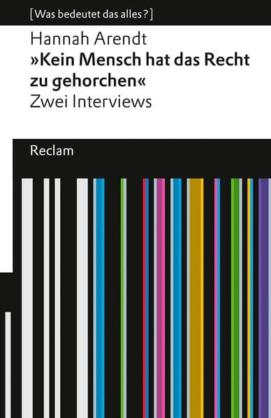 "Kein Mensch hat das Recht zu gehorchen"