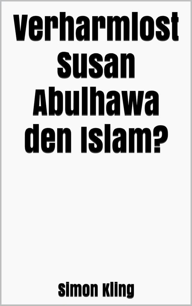 Verharmlost Susan Abulhawa den Islam?