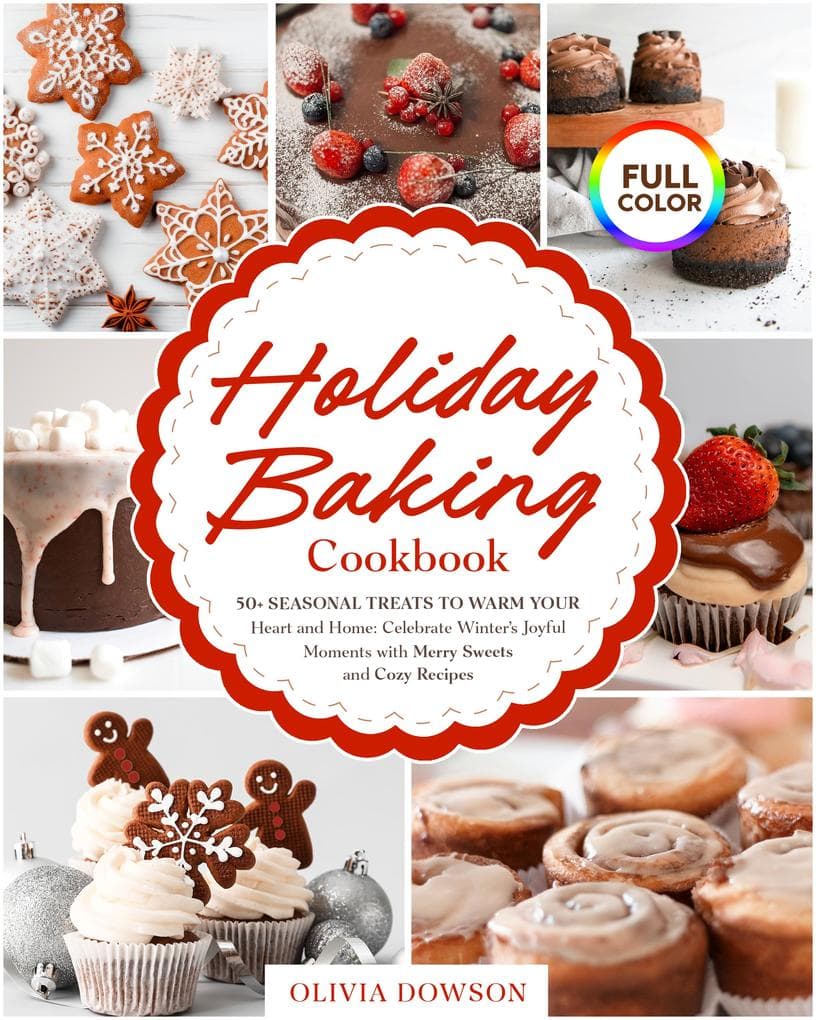 Holiday Baking Cookbook - 50+ Seasonal Treats to Warm Your Heart and Home