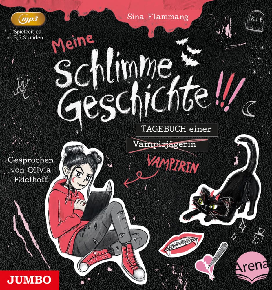 Meine schlimme Geschichte!!!Tagebuch Einer Vampiri, 1 MP3-CD