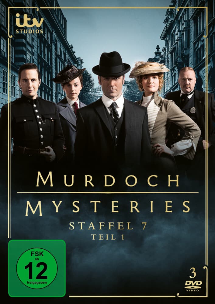 Murdoch Mysteries. Staffel.7.1, 3 DVD