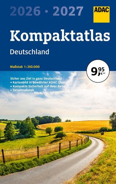 ADAC Kompaktatlas 2026/2027 Deutschland 1:250.000