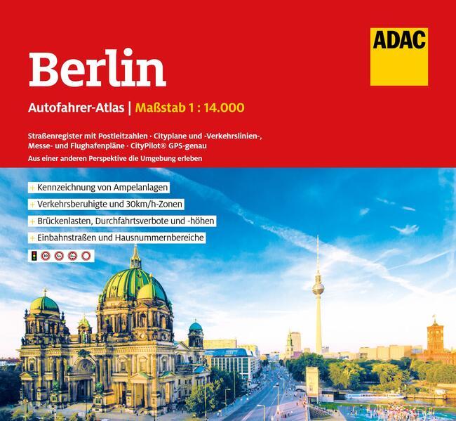 ADAC Autofahreratlas Berlin 1:14.000