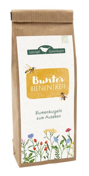 Bunter Bienentreff